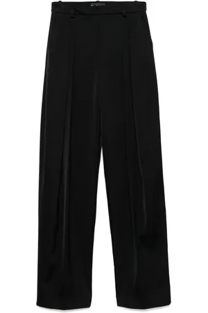 DAVID KOMA Pantalones de vestir satinada