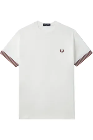 Fred Perry Playera con puños a rayas