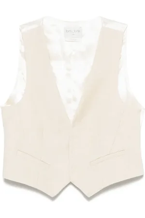 FORTE FORTE Chaleco con cuello en V