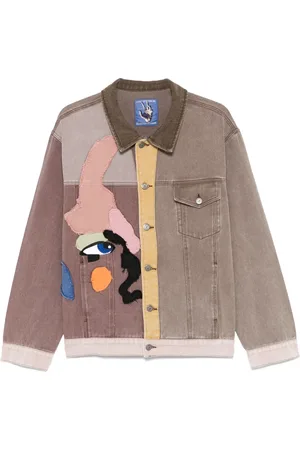 KIDSUPER STUDIOS Chamarra con diseño patchwork