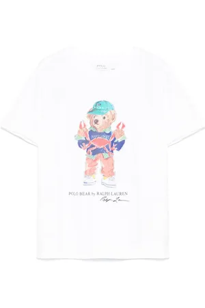 Ralph Lauren Playera con motivo Polo Bear