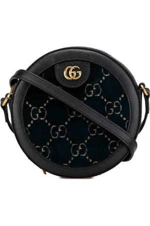 Gucci Bolsa crossbody GG Velvet Ophidia Round 2016-2024