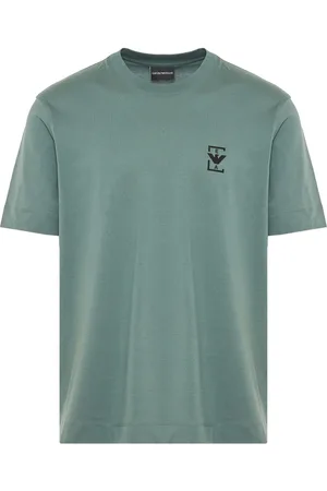Emporio Armani Playera con logo estampado