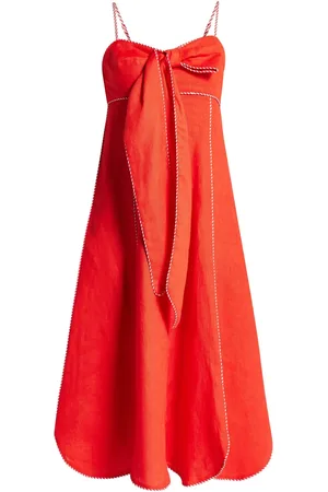 Farm Rio Vestido midi con forro