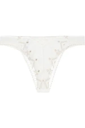 La Perla Tanga con diseño bordado