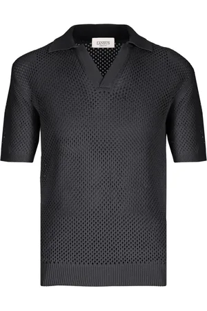 LANEUS Playera tipo polo manga corta