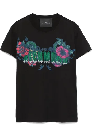 John Richmond Playera con estampado floral