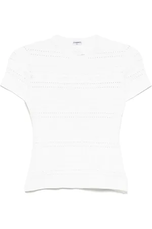 CHANEL Top manga corta 1997