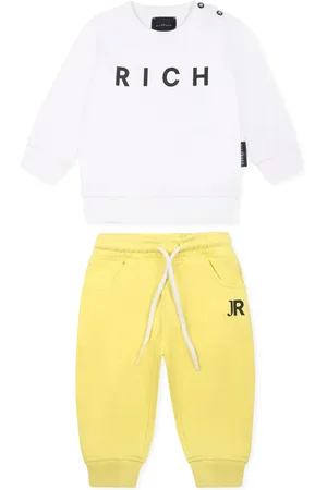 John Richmond Traje deportivo con logo estampado