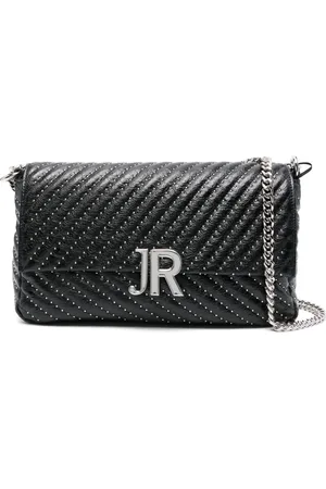 John Richmond Bolsa de hombro con apliques