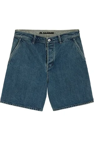 Jil Sander Shorts de mezclilla rectos