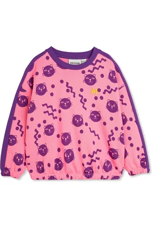 Mini Rodini Sudadera Squiggly Cats