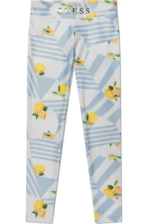 Guess Pantalones con limones estampados