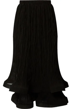 Erdem Falda midi con diseño plisado