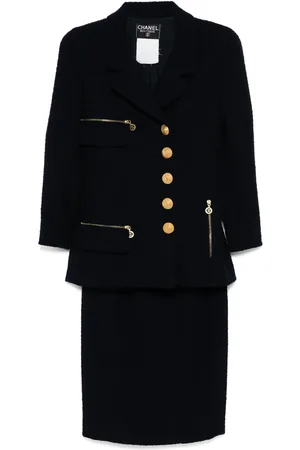 CHANEL Traje de falda 1990-2000