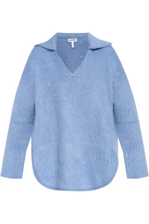 Loewe Suéter estilo playera tipo polo de lana