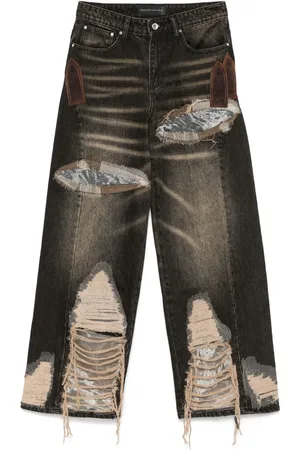 Who Decides War Jeans con capa de organza