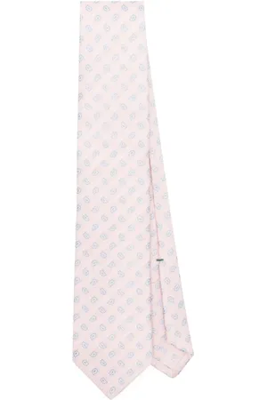 LUIGI BORRELLI NAPOLI Corbata con motivo en jacquard