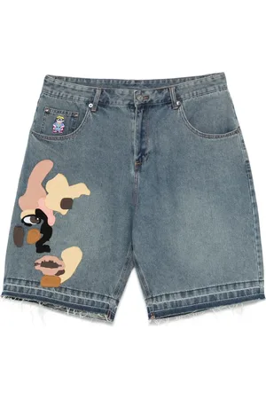 KIDSUPER STUDIOS Shorts con diseño patchwork