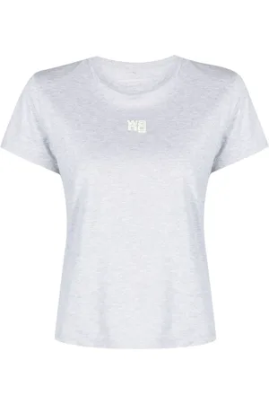Alexander Wang Playera con logo en relieve