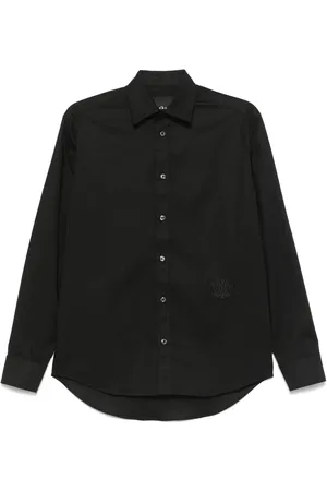 John Richmond Camisa con logo bordado