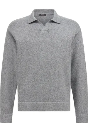 Boggi Milano Playera tipo polo tejida
