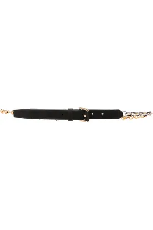 Moschino Cinturón con detalle de cadena