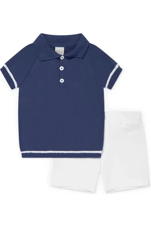 PAZ RODRIGUEZ Set de shorts y playera con volantes