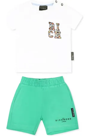 John Richmond Set de shorts con logo estampado