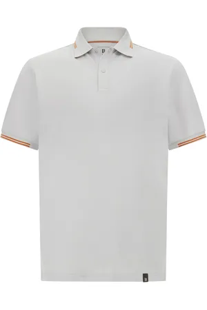 Boggi Milano Playera tipo polo Cool Jade Fresh