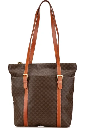 Céline 1996 Macadam Coated Canvas tote bag