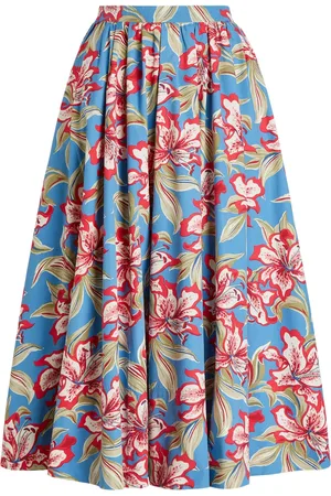 Ralph Lauren Falda midi con estampado floral