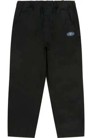 A Bathing Ape Pantalones con parche del logo