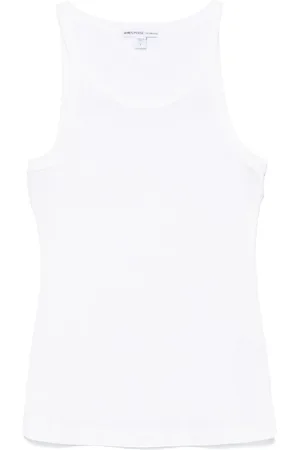 James Perse Camiseta tejida de canalé