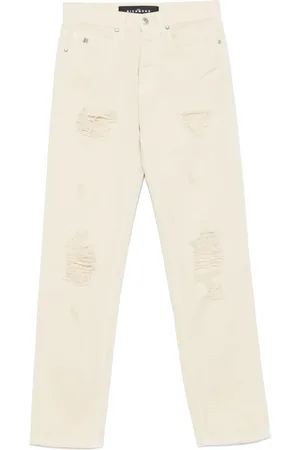 John Richmond Jeans con efecto envejecido