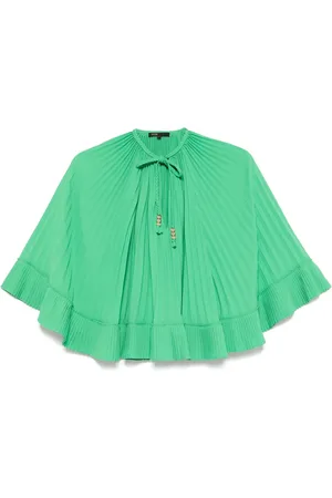Maje Blusa plisada