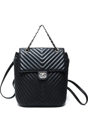 CHANEL Mochila con costuras en V 2015-2016