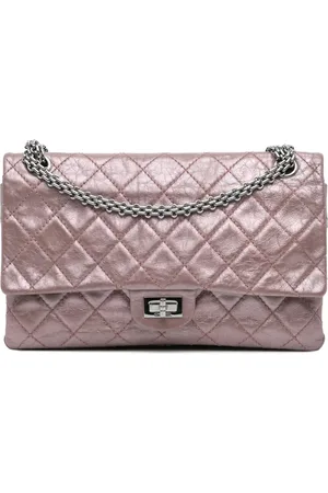 CHANEL Bolsa de hombro Reissue 2.55 Aged Metallic Calfskin Double Flap 226 2008-2009