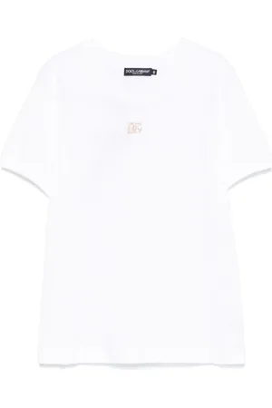 Dolce & Gabbana Playera con logo y detalles