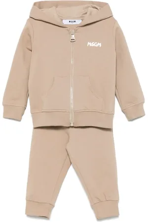 Msgm Traje deportivo con logo estampado