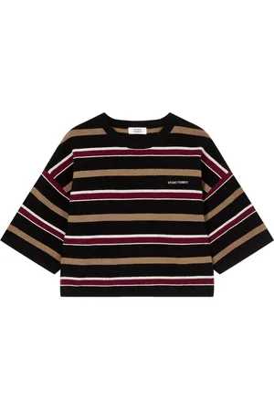 Studio Tomboy Playera con motivo de rayas