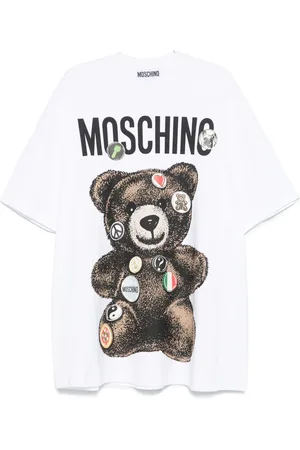 Moschino Vestido estilo playera con motivo Teddy Bear