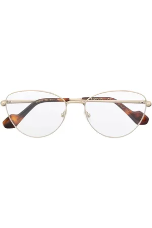 Lanvin Lentes con armazón cat eye y logo