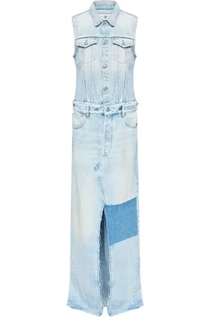 Maison Margiela Vestido de mezclilla largo