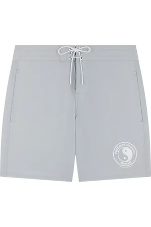 Fursac Shorts de playa con logo estampado