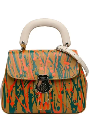 Burberry Bolsa satchel Medium Leather Splashed DK88 2018-2024