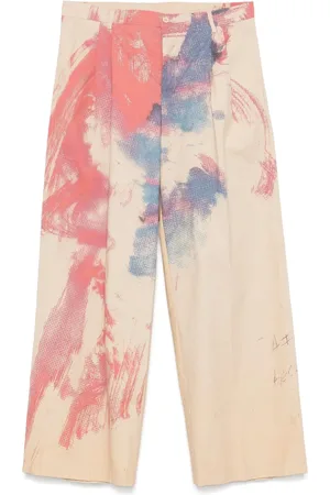 KIDSUPER STUDIOS Pantalones con estampado abstracto de x Cirque Du Soleil