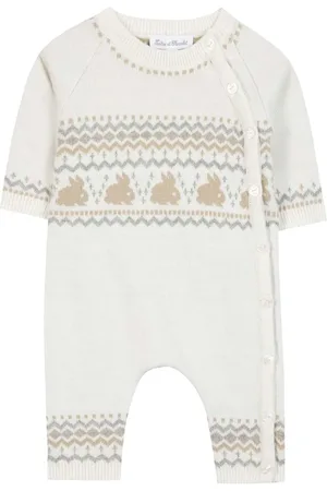 Tartine Et Chocolat Romper con motivo en intarsia
