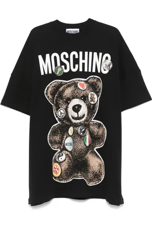 Moschino Vestido corto con estampado Teddy Bear