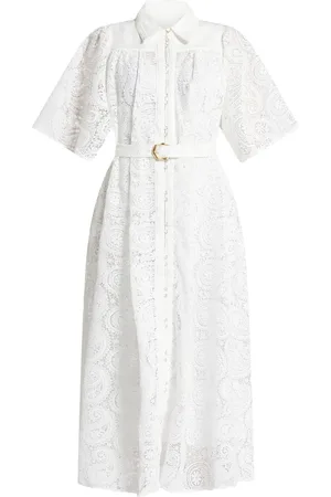 AJE Vestido midi con detalle de enc